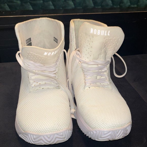 NOBULL Men's Light Gray High-Top Athletic Shoes - Picture 3 of 3